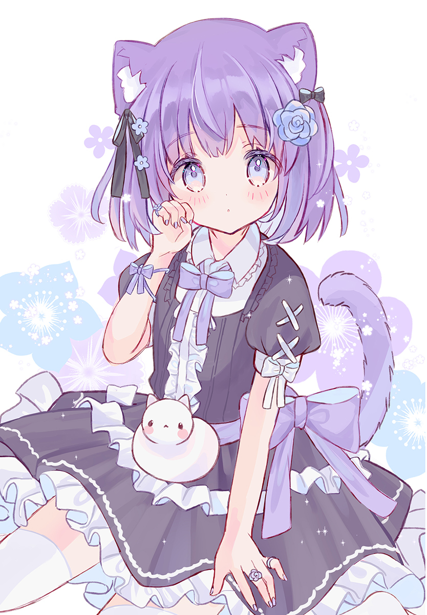 This is a pixiv picture whose title is (=^-ω-^=).