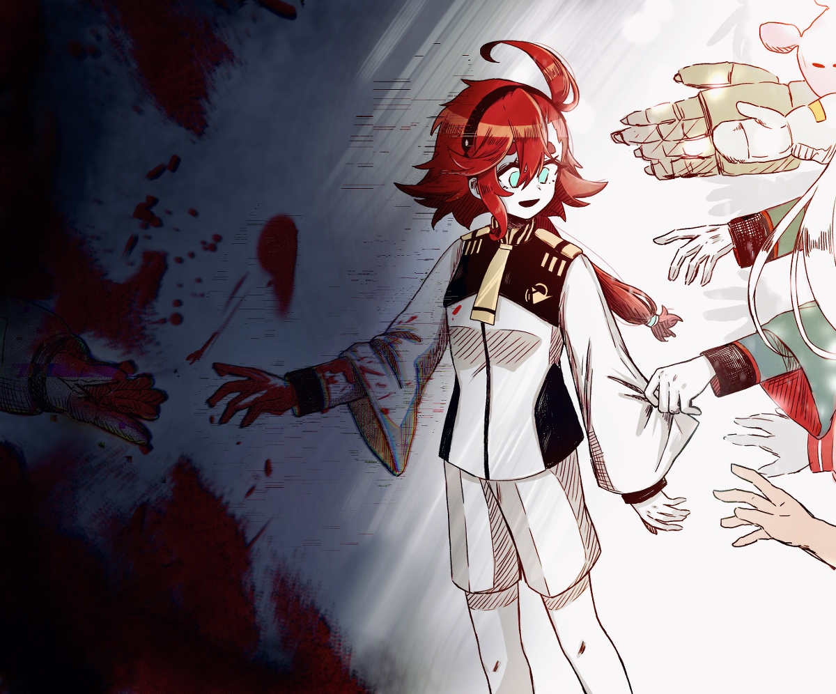 This is a pixiv picture whose title is あれ？.