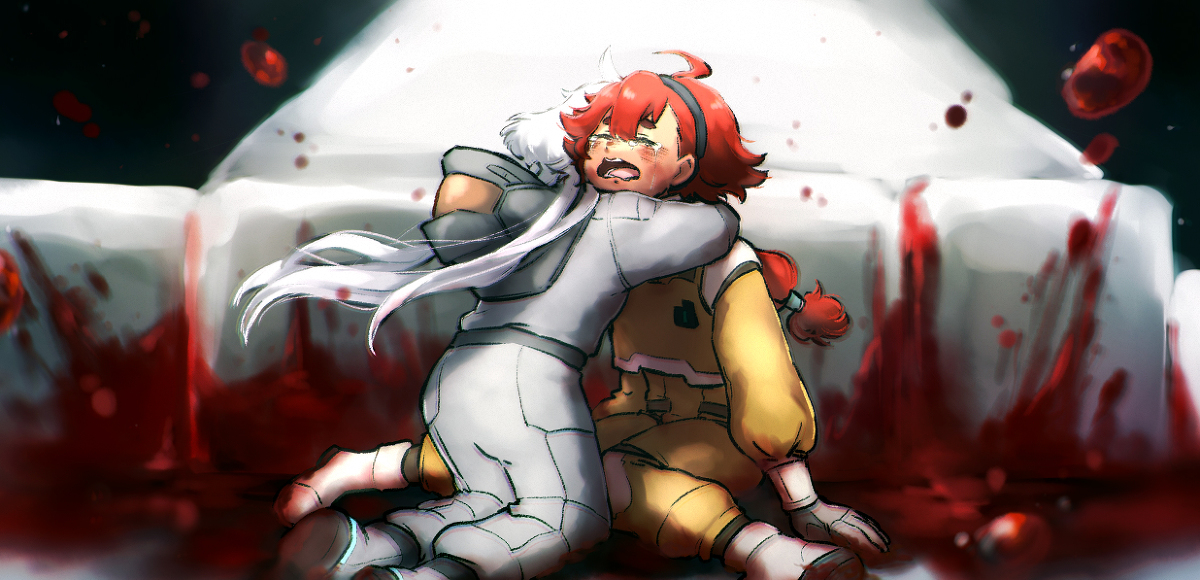 This is a pixiv picture whose title is 「ごめんなさい…」.