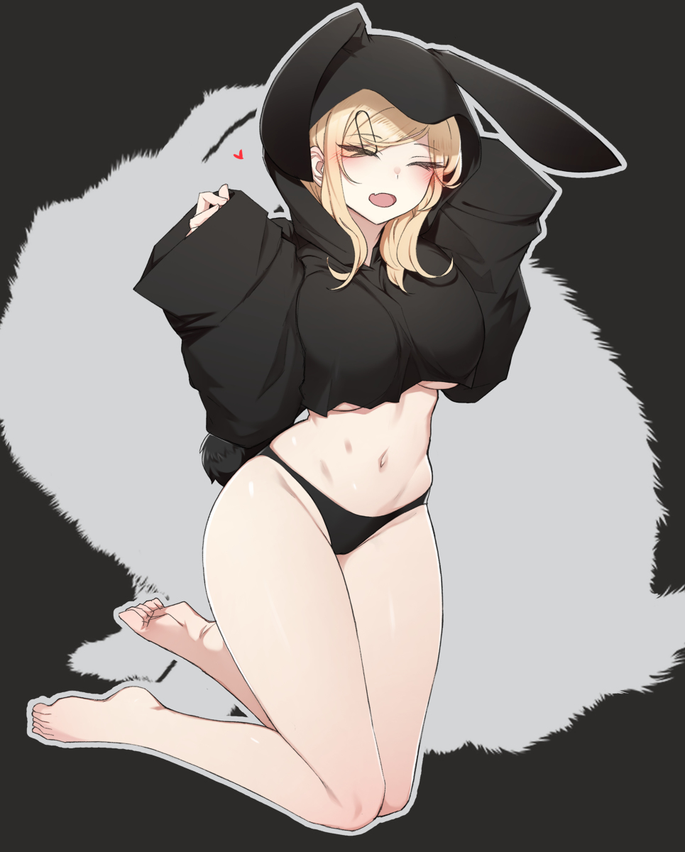 This is a pixiv picture whose title is Merc san Bunny.