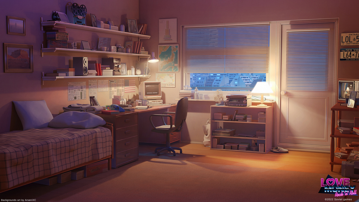 This is a pixiv picture whose title is Michael 部屋 夜に.