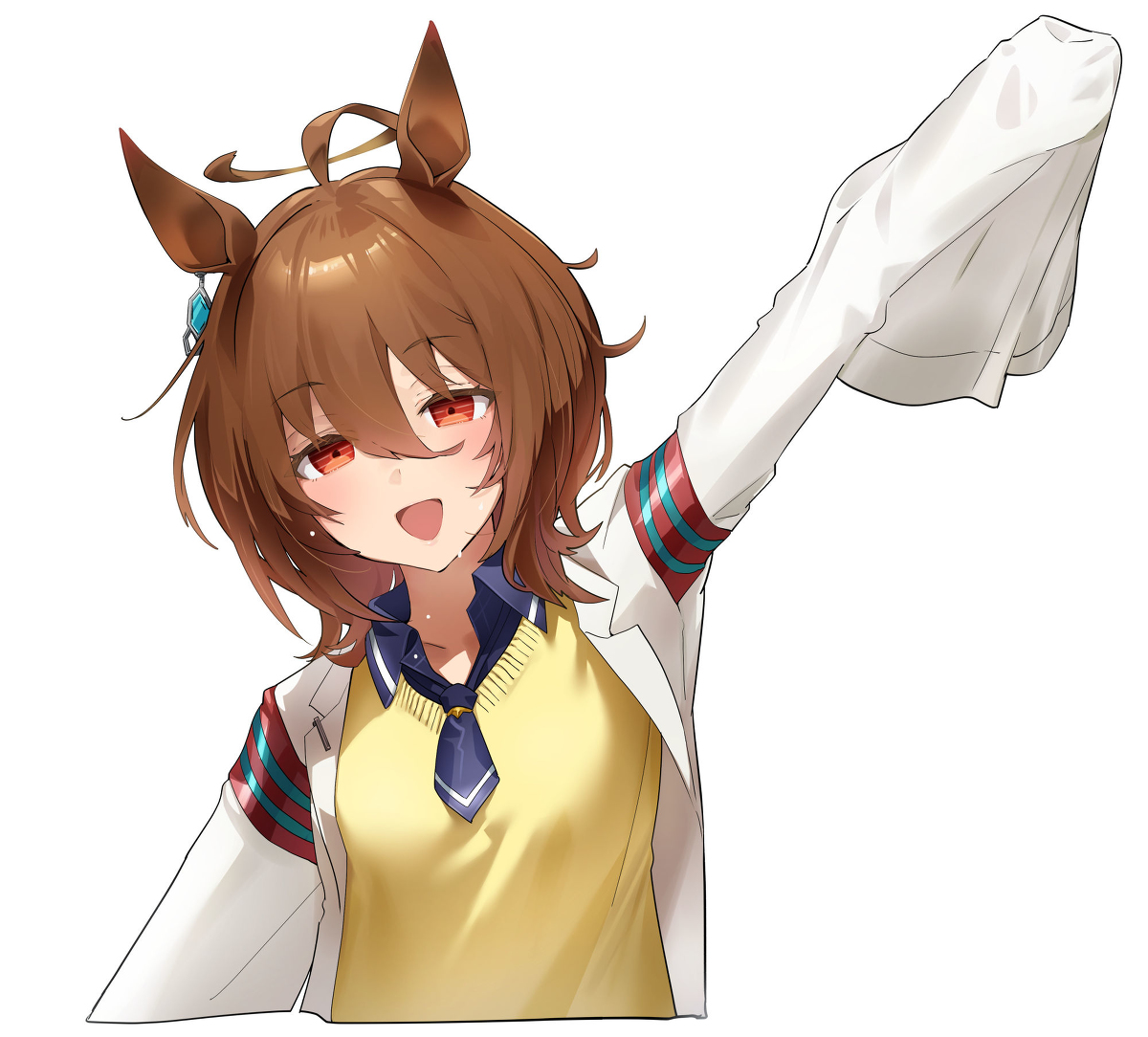 This is a pixiv picture whose title is アグネスタキオン.