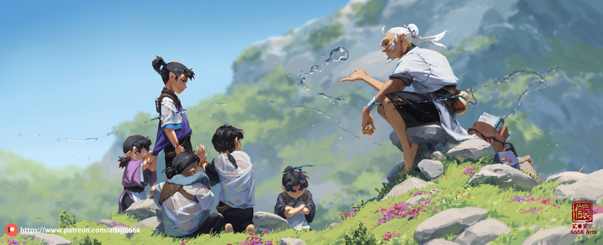 This is a pixiv picture whose title is Challenge.