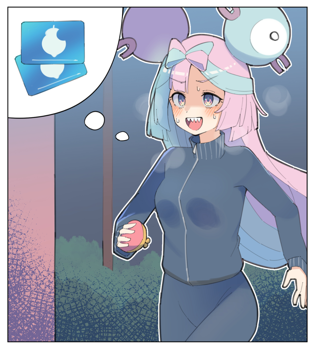 This is a pixiv picture whose title is コンビニダッシュナンジャモ.