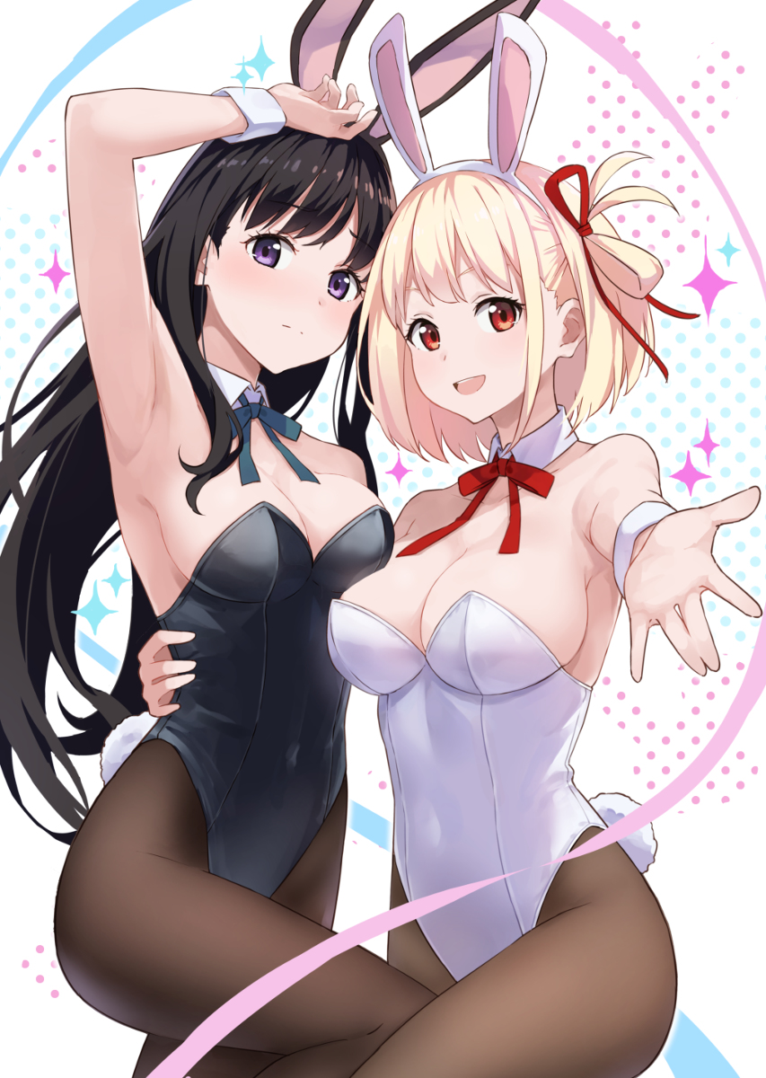 This is a pixiv picture whose title is ちさたきバニー.