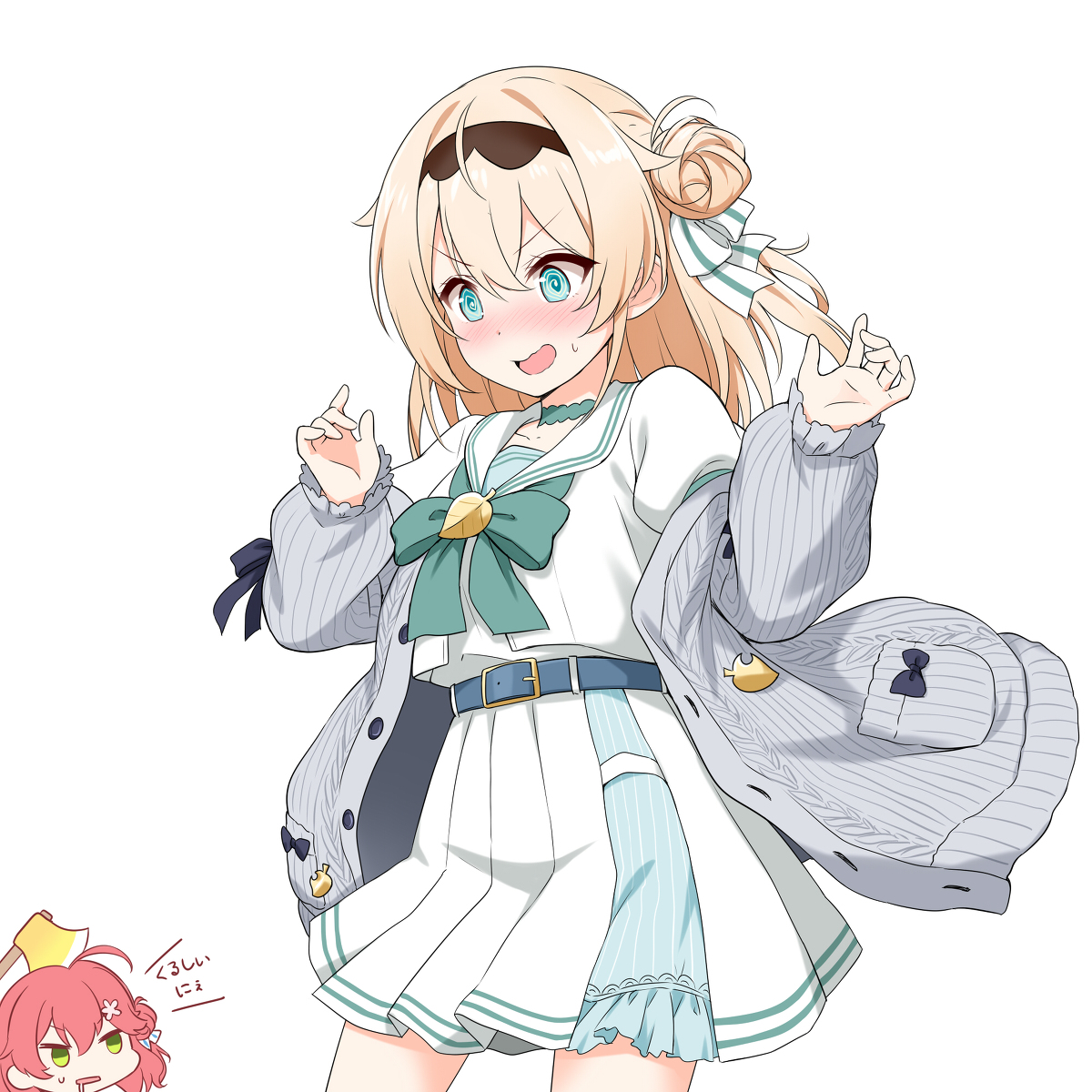 This is a pixiv picture whose title is ござる！.