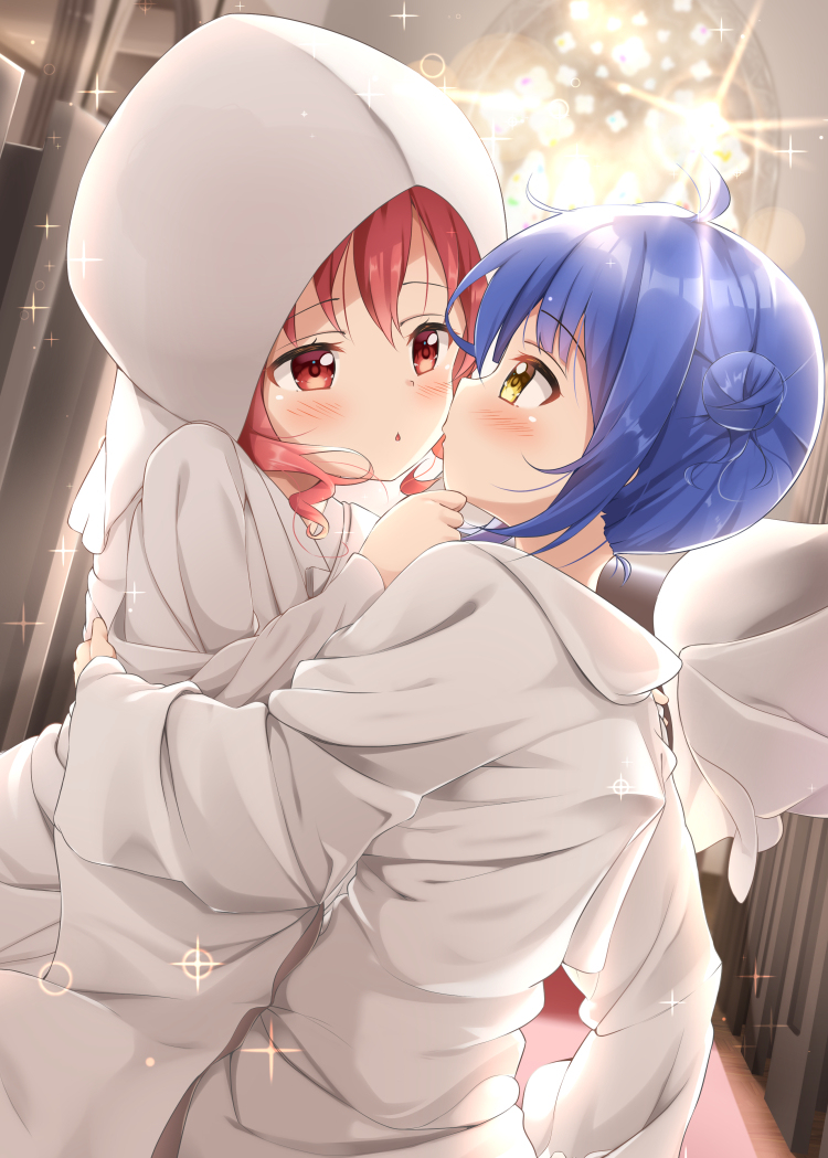 This is a pixiv picture whose title is キス…しよ？.