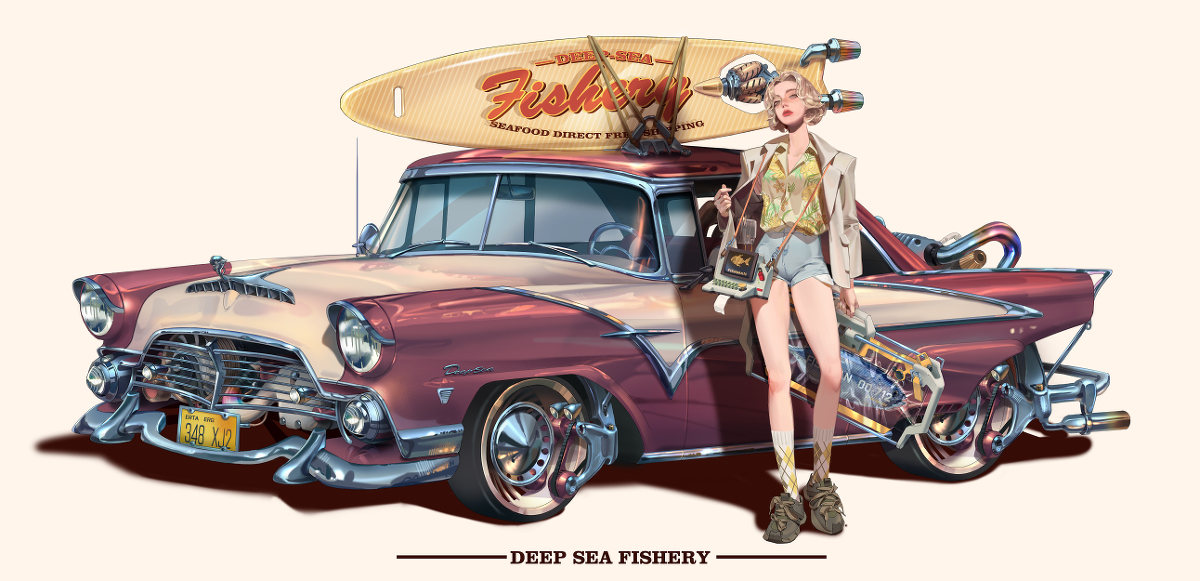 This is a pixiv picture whose title is 80S   USA.