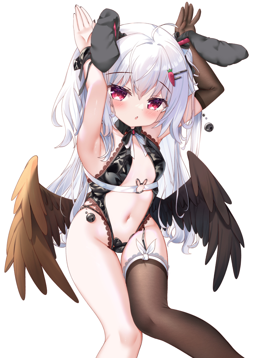 This is a pixiv picture whose title is ....ぴょん.
