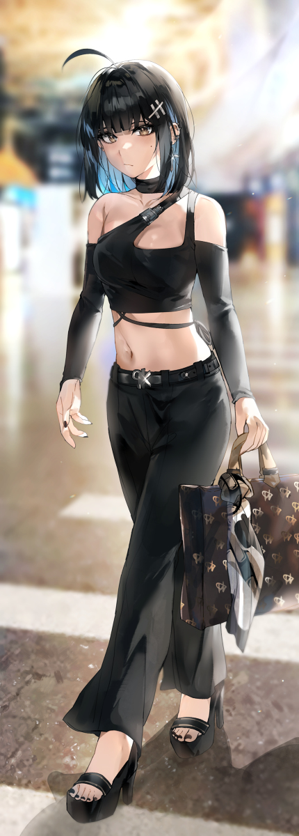 This is a pixiv picture whose title is On her way to girlboss.