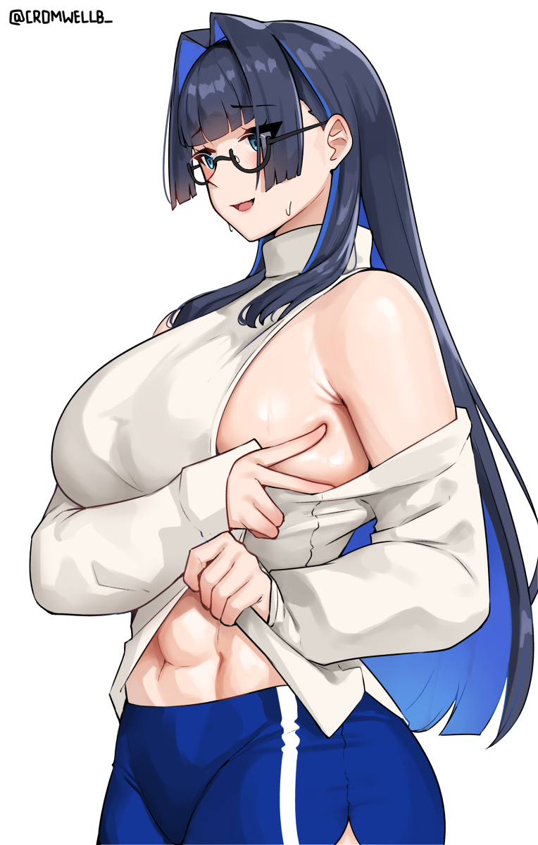 This is a pixiv picture whose title is kronii.