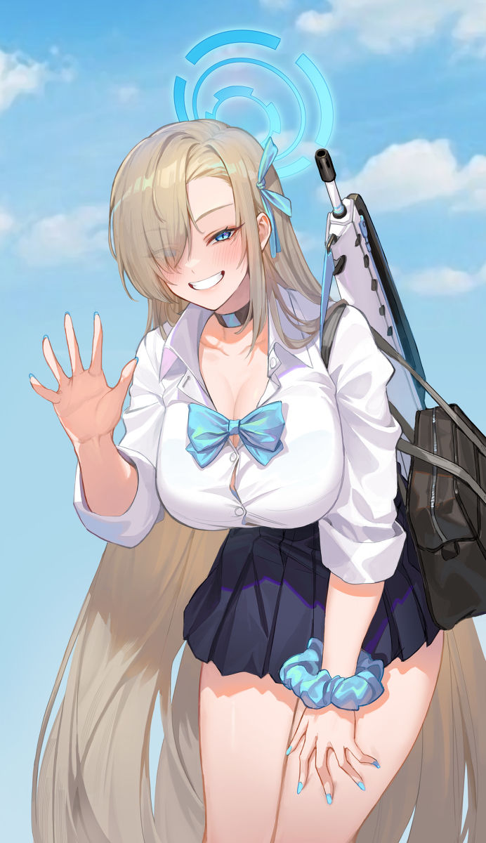 This is a pixiv picture whose title is Bluearchive2.