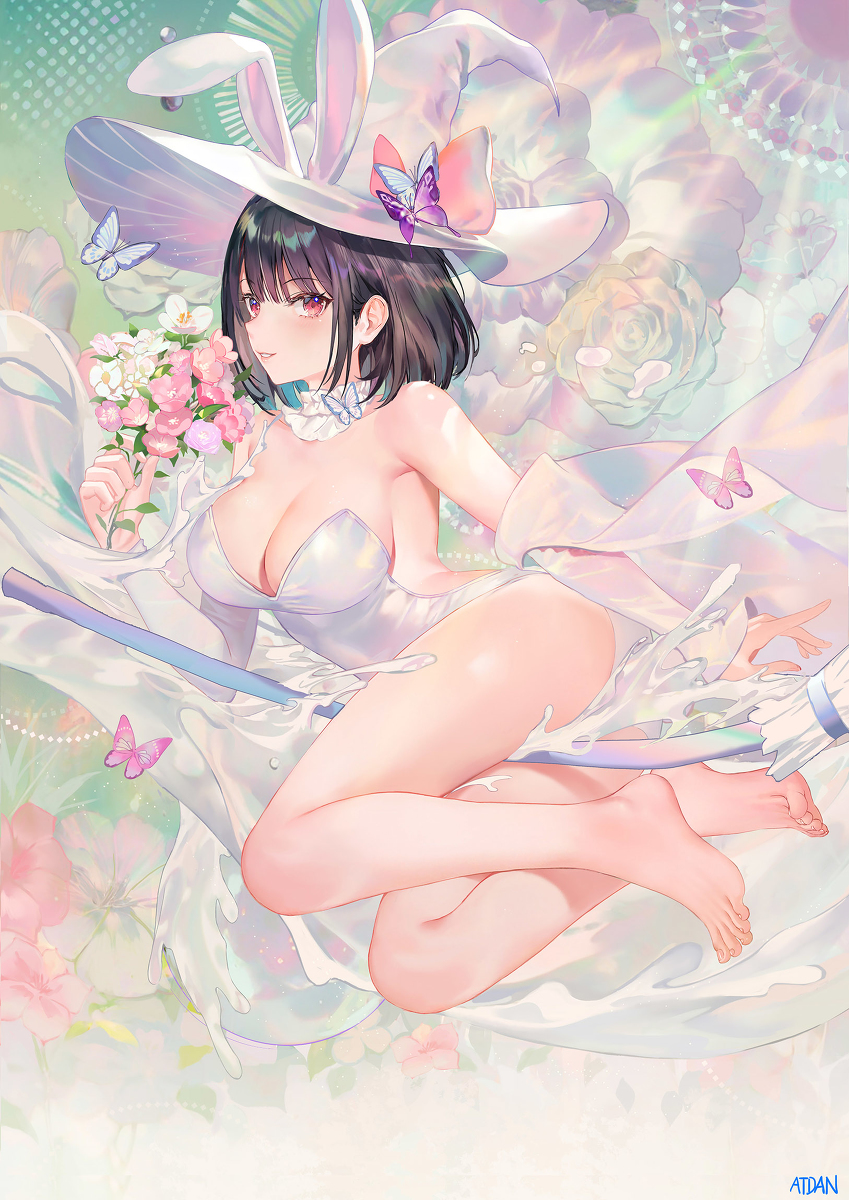 This is a pixiv picture whose title is Bunny.