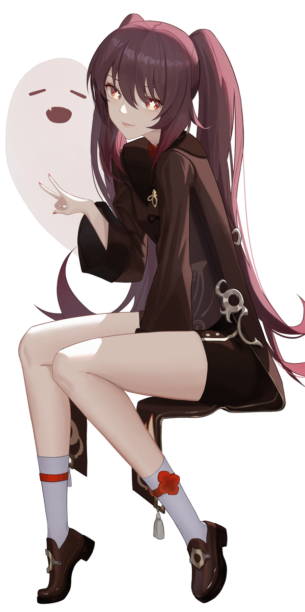 This is a pixiv picture whose title is 胡桃.