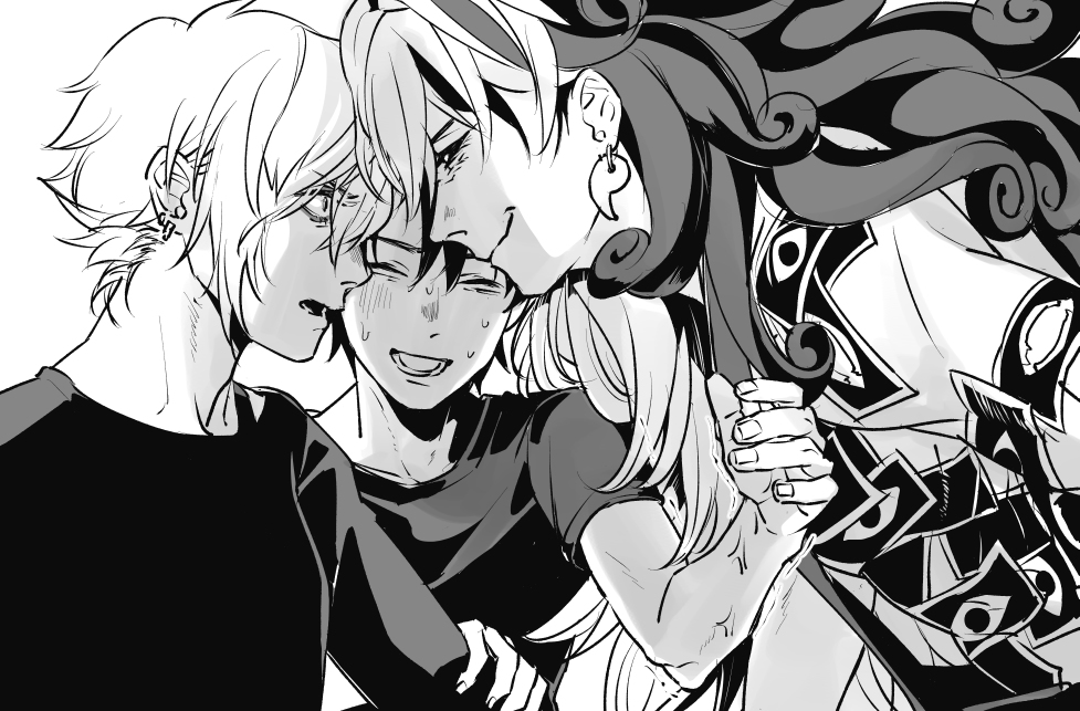 This is a pixiv picture whose title is 【FGO腐】ぐだ♂受LOG⑦.