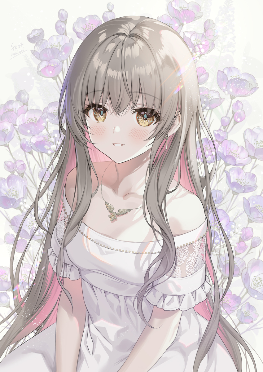 This is a pixiv picture whose title is 恋慕.