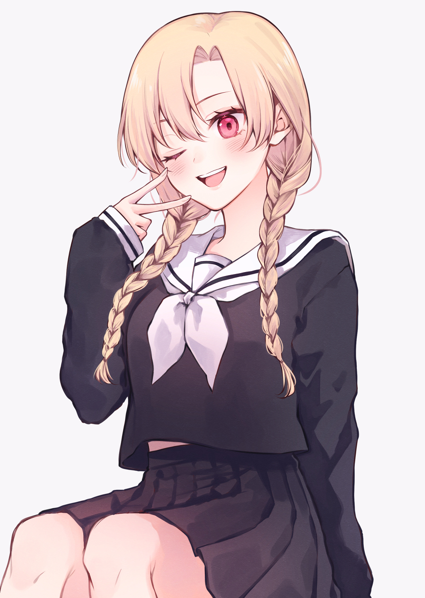 This is a pixiv picture whose title is 🐰.