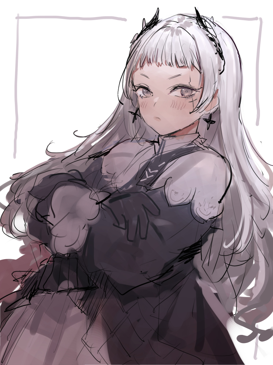 This is a pixiv picture whose title is アイリーニのおでこが見たいらくがき.