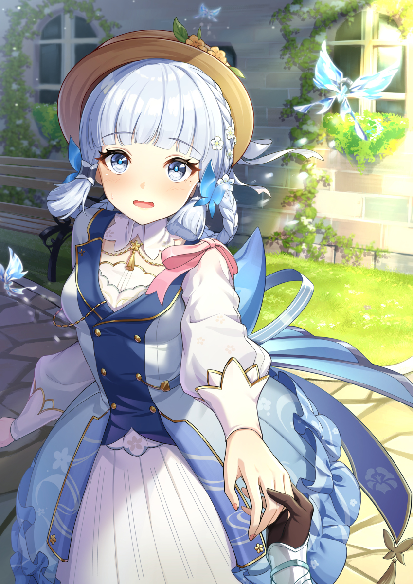 This is a pixiv picture whose title is 綾華ちゃんスキン.