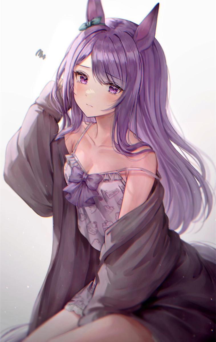 This is a pixiv picture whose title is まだ眠いですわ…….