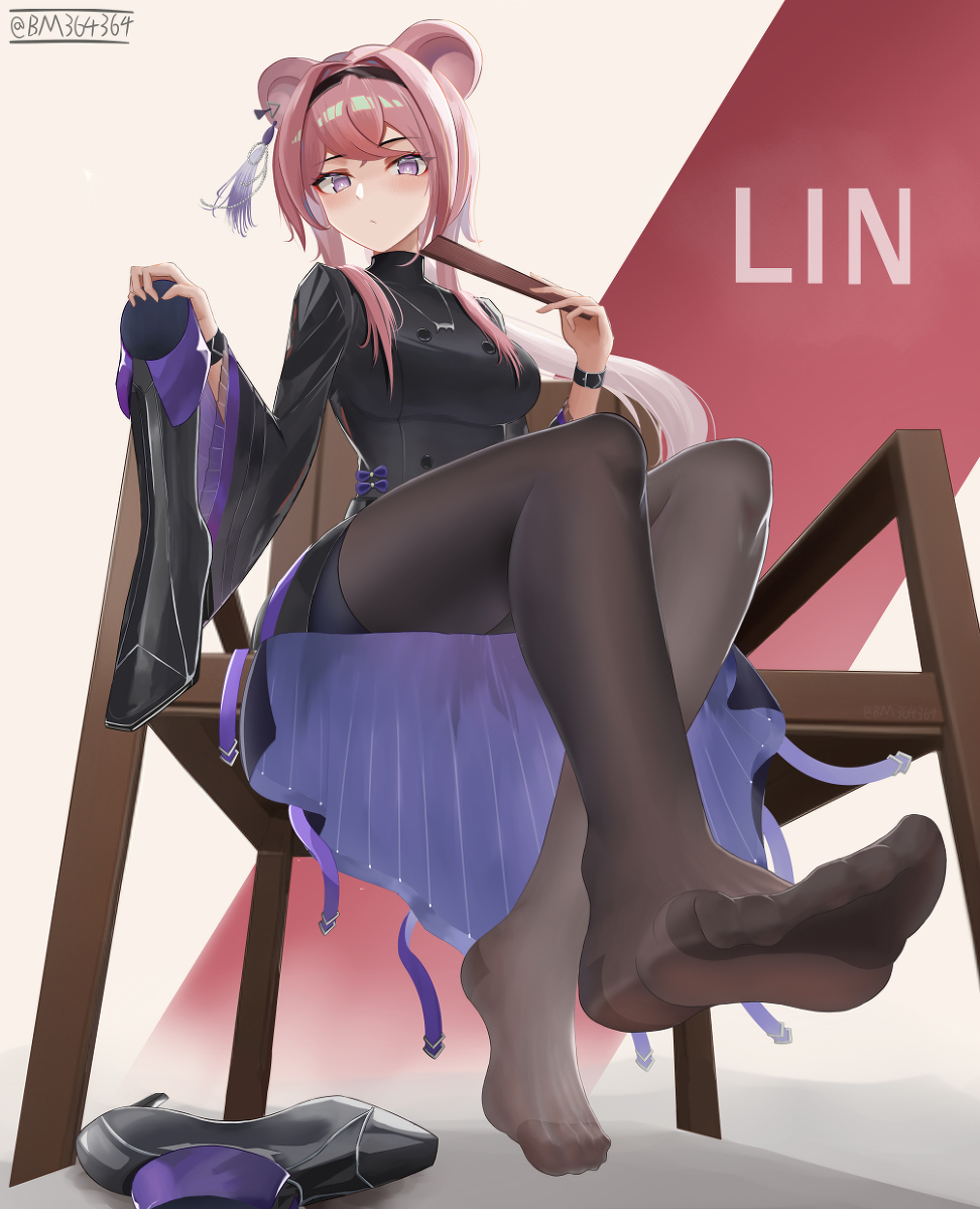This is a pixiv picture whose title is 林小姐.
