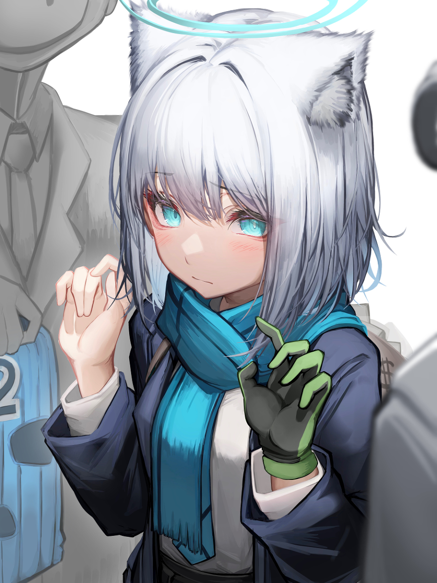 This is a pixiv picture whose title is シロコ.