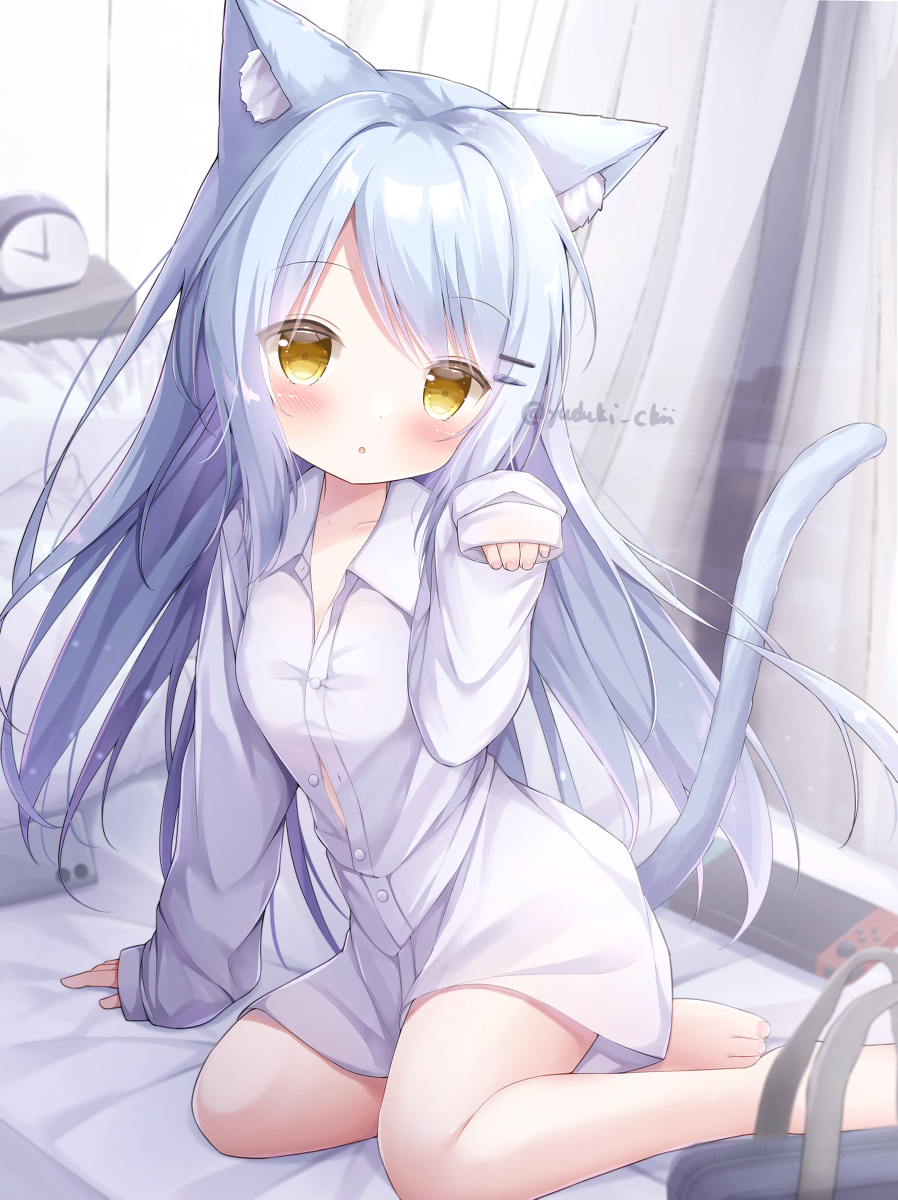 This is a pixiv picture whose title is シャツ借りるね？.