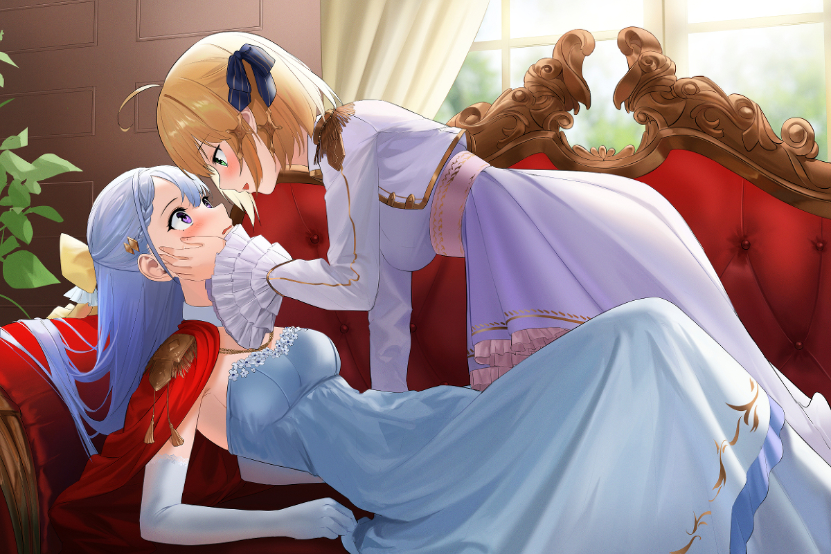This is a pixiv picture whose title is アニスとユフィ.