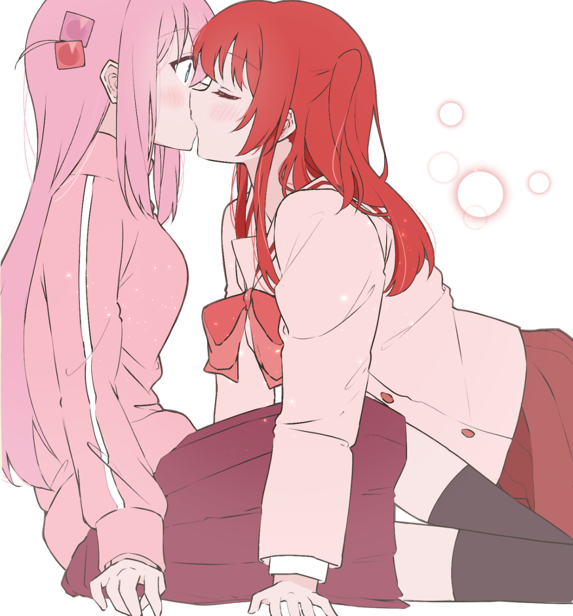 This is a pixiv picture whose title is ぼ喜多詰め.