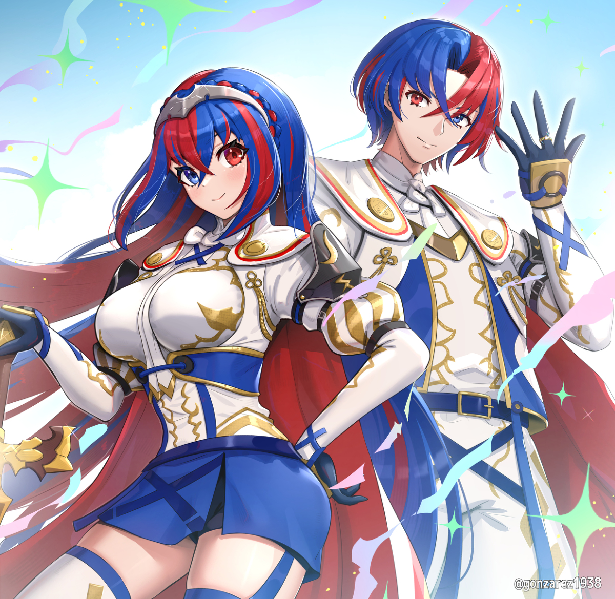 This is a pixiv picture whose title is エンゲージ.