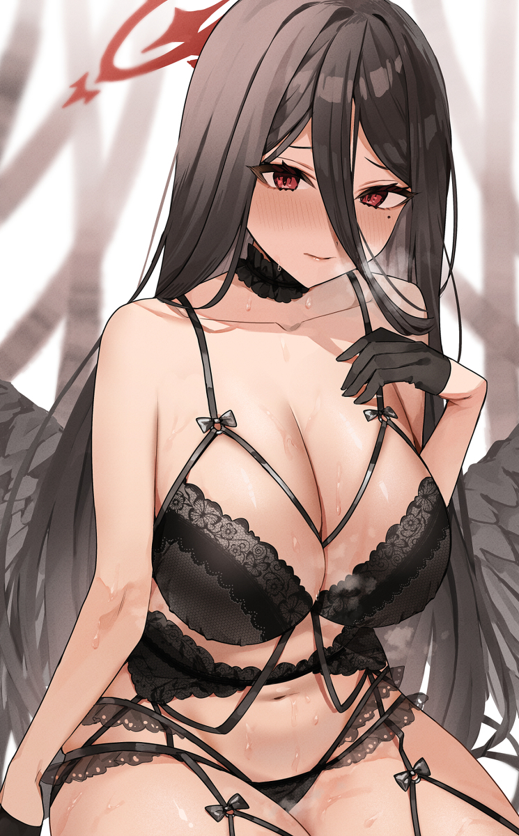 This is a pixiv picture whose title is ハスミ.