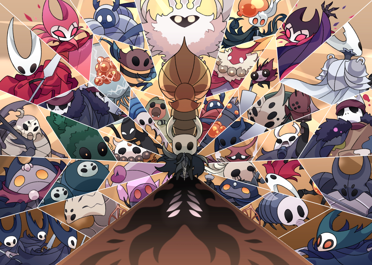 This is a pixiv picture whose title is Hollow Knight詰め合わセット②.