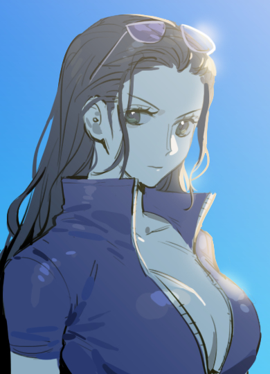This is a pixiv picture whose title is ロビン.