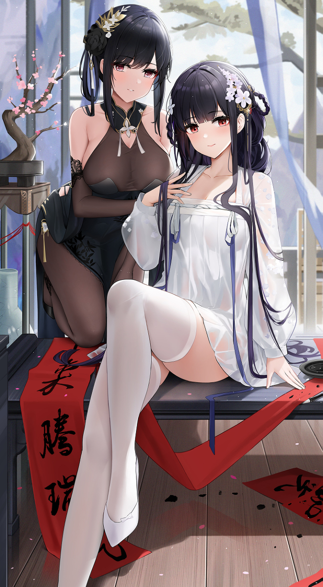 This is a pixiv picture whose title is (灬╹ω╹灬).