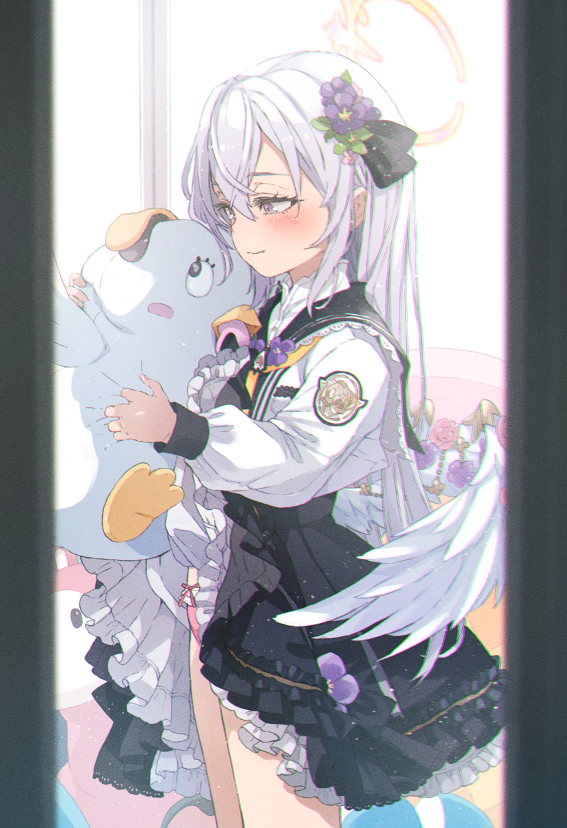 This is a pixiv picture whose title is 白洲アズサ.