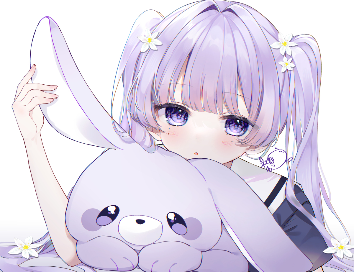 This is a pixiv picture whose title is 💜.