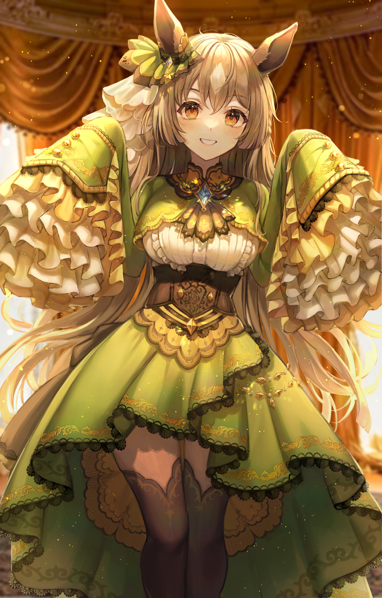 This is a pixiv picture whose title is サトノダイヤモンド.