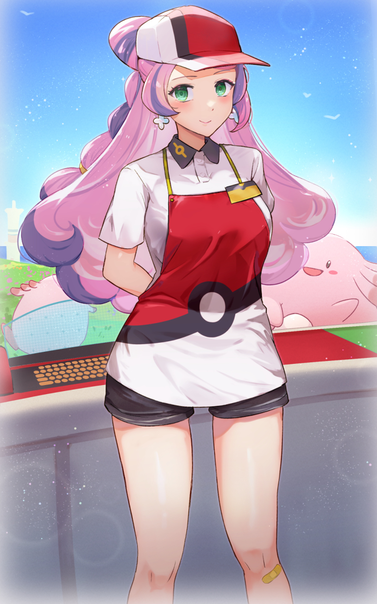 This is a pixiv picture whose title is The Angel of the Pokémon Center.