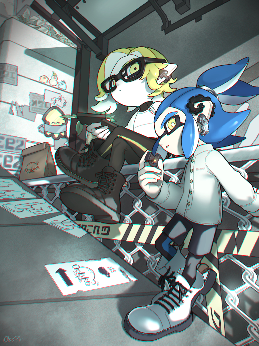 This is a pixiv picture whose title is chill out.