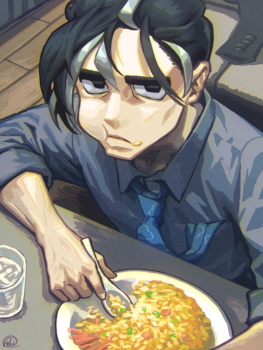 This is a pixiv picture whose title is 【ポケモンSV】アオキさん.