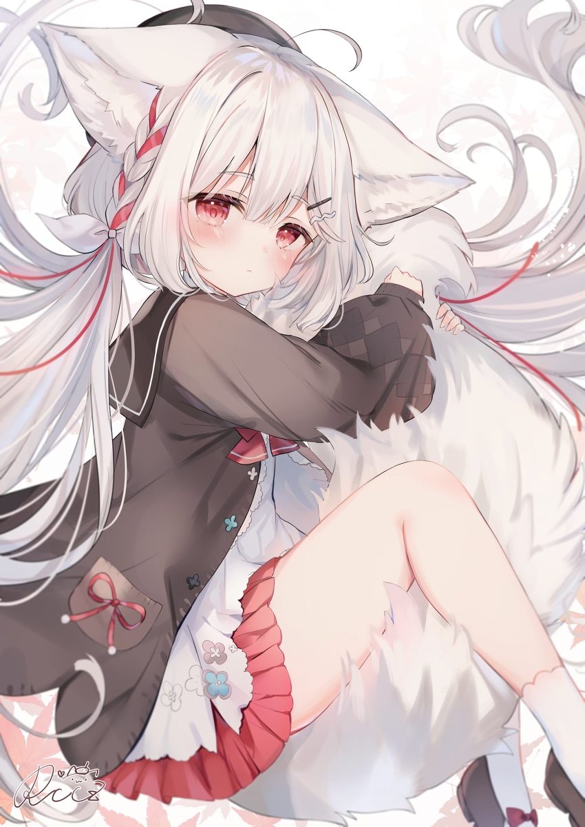 This is a pixiv picture whose title is あったかしっぽ.