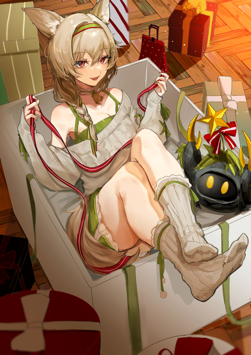 This is a pixiv picture whose title is 未完成のギフト.