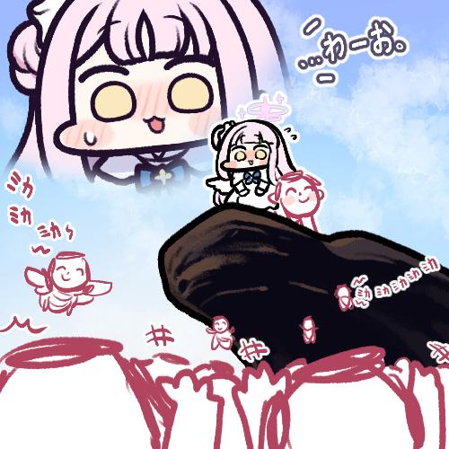 This is a pixiv picture whose title is ミカミカミカミカ.