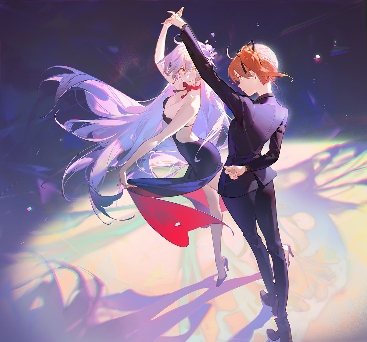 This is a pixiv picture whose title is Last dance.