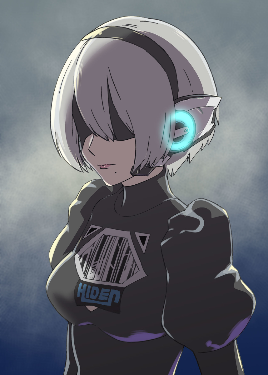 This is a pixiv picture whose title is 二号B型ヒューマギア.