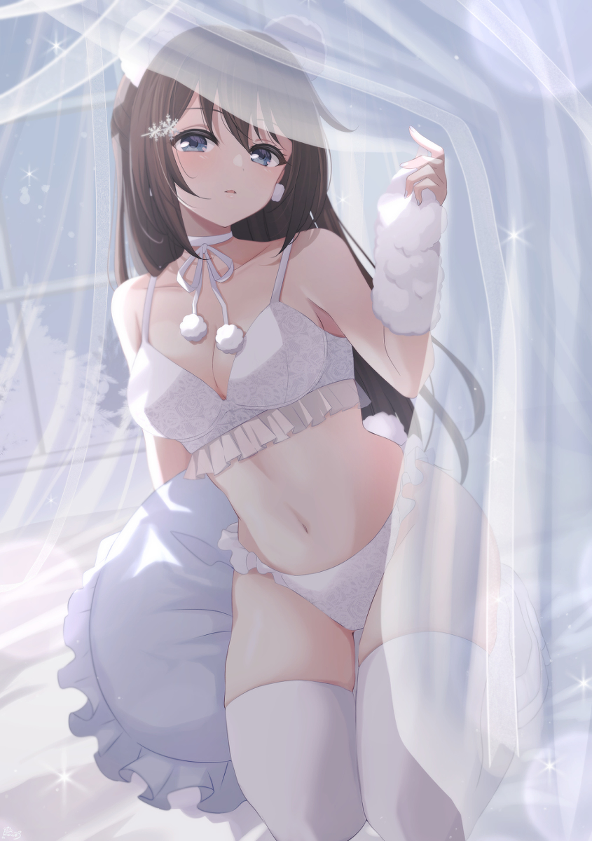 This is a pixiv picture whose title is 🐻‍❄️💧❄️.