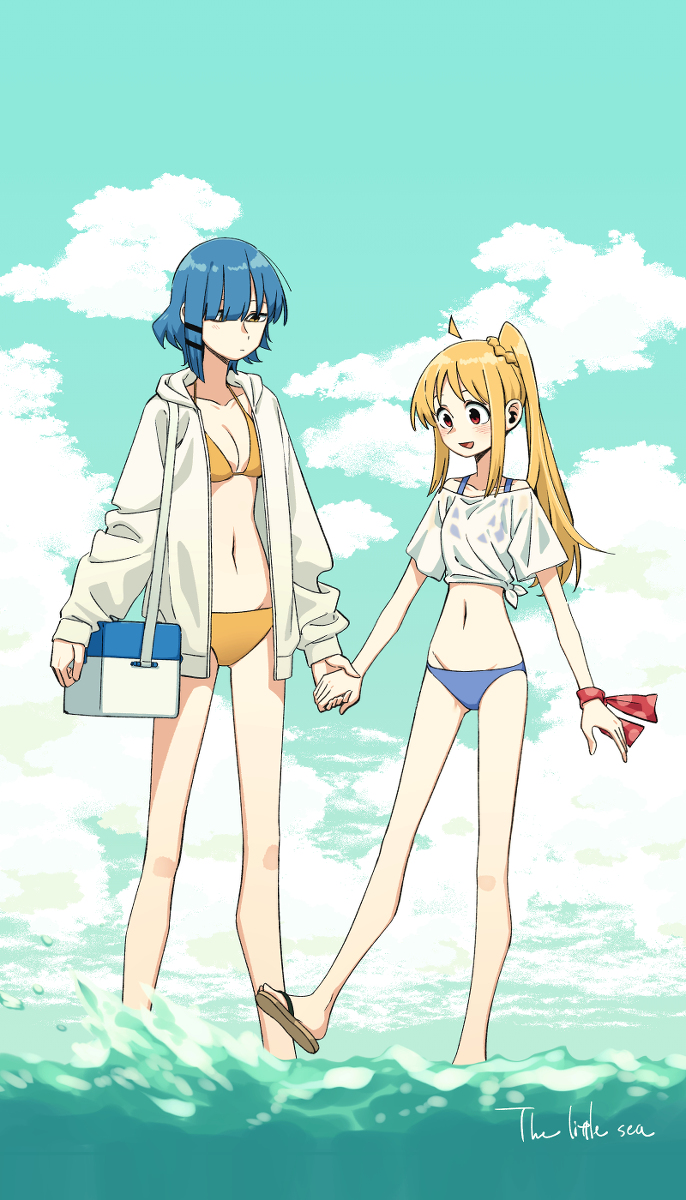 This is a pixiv picture whose title is The little sea etc..