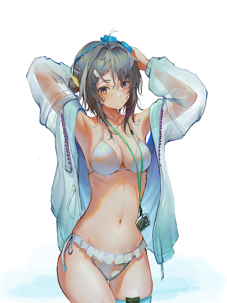 This is a pixiv picture whose title is 羽毛笔.