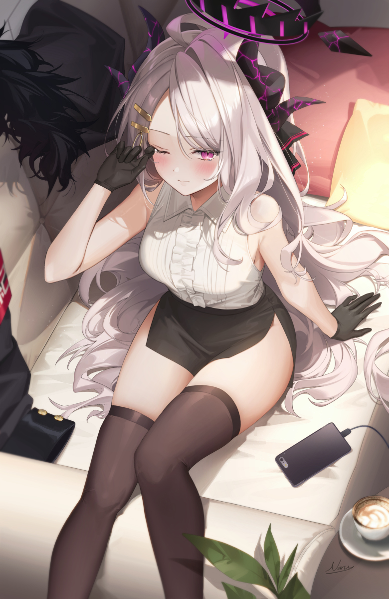 This is a pixiv picture whose title is 空崎ヒナ.
