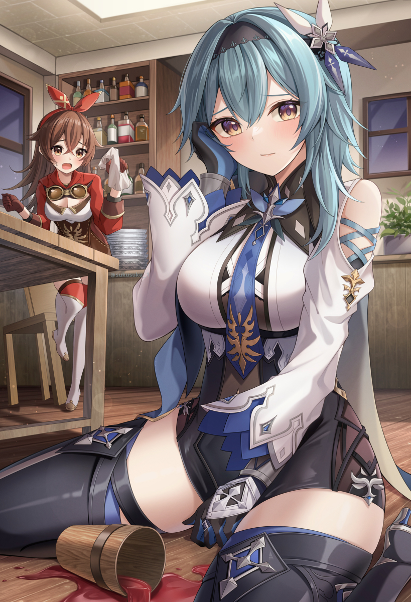 This is a pixiv picture whose title is エウルア.